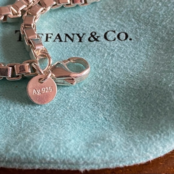 NWB Tiffany & Co. Venetian Link Bracelet Sterling Silver - Picture 7 of 12